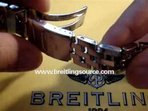 How to Resize a Breitling Watch Bracelet 